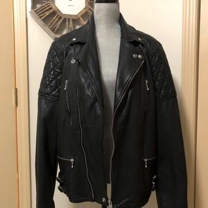 All Saints Leather Jacket (Men’s)